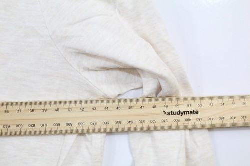 Jeans West Women's 3/4 Sleeved Casual Long Sleeved T-Shirt, Beige, Size S Small - Picture 4 of 5