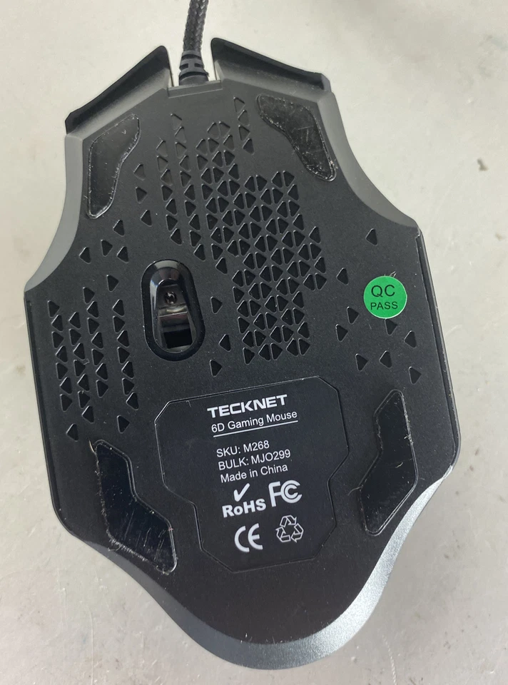 TECKNET Blue/Black M268 6D Gaming Mouse TESTED WORKS - Image 2 of 4