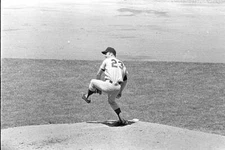 Dave Boswell Minnesota Twins pitches during an unspecified game ag- Old Photo 1