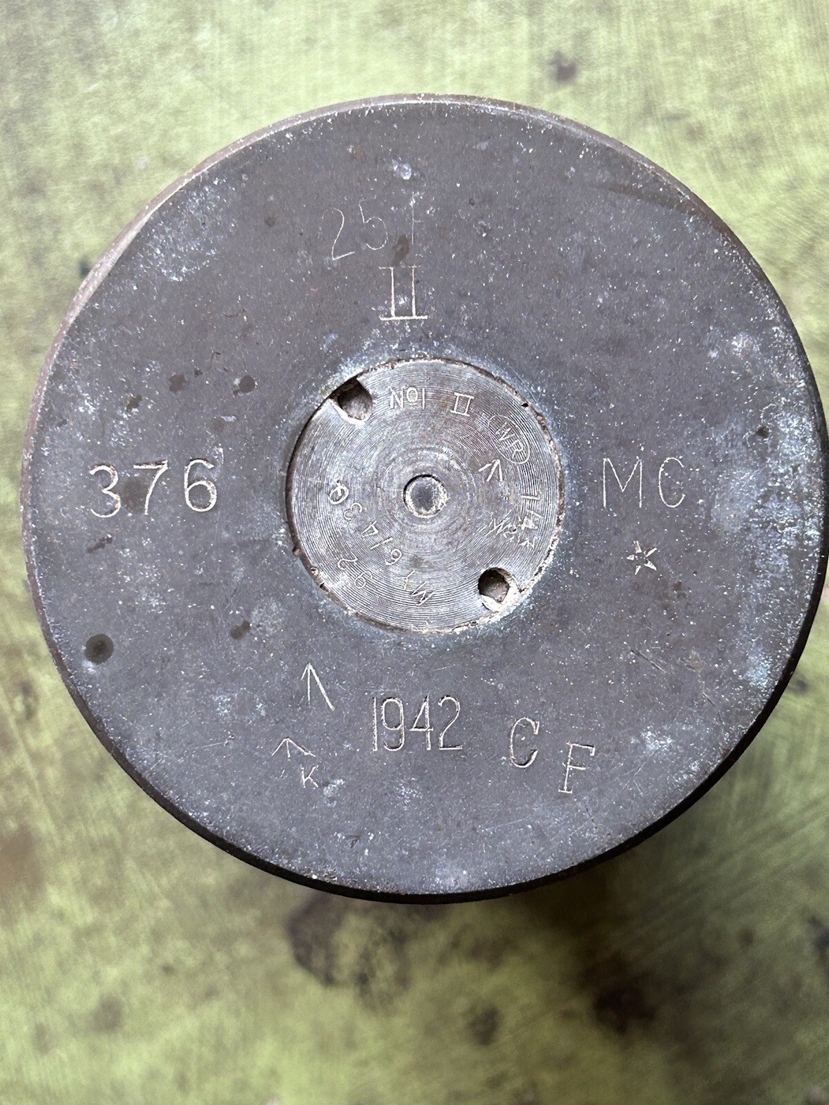 VINTAGE WORLD WAR 2 BRASS ARTILLARY SHELL DATED 1942 eBay