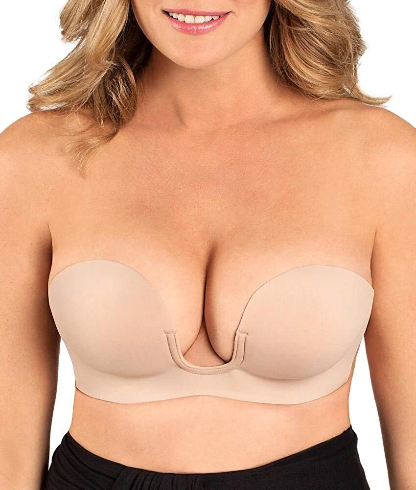 Fashion Forms Voluttuoso U Profondo Schiena Scoperta Reggiseno senza  Spalline 