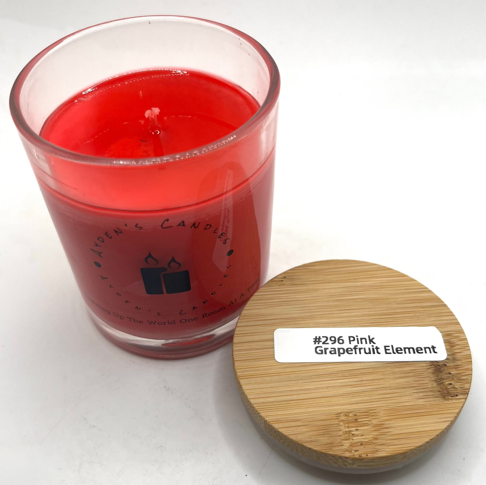 Aydens Pink Grapefruit Element Scented Candle 296