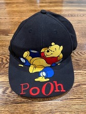 VTG Winnie the Pooh Hat Disney Goofy's Hat Co Adjustable Embroidered Cap