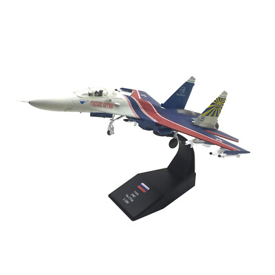 1: 100 Russian Su-27 Warrior Performance Aircraft Model Display Collection t