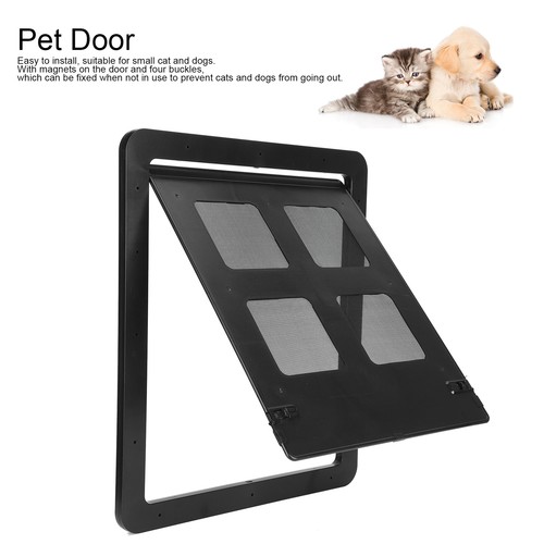 Pet Small Dog Cat Screen Door Sliding Screen With Magnetic Flap Supply Simpl GFL - Picture 8 of 12