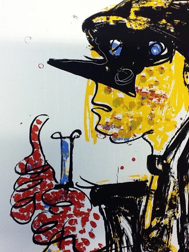 MARKUS LÜPERTZ - Der Medicus, handsigniert und NUMMERIERT!! sehr selten !!! - Bild 3 von 4