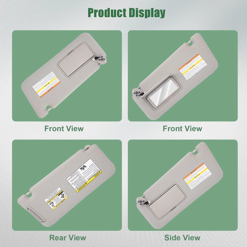 Parasol gris conductor izquierdo para Infiniti QX56 QX80 96401-1LA3D 2011-2016 Foto 2 de 4