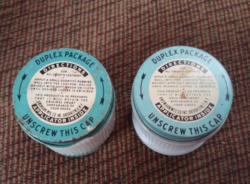 Vtg Lady Esquire Duplex Leather Cream Shoe Polish/ Lot of 2 - Picture 3 of 4