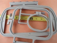 3 Embroidery Hoops Brother SE270D/350/425,PE500/400D/450/300S,HE120/240/LB6770