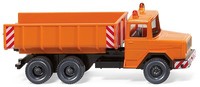Wiking Lkw Magirus Eckhauber Schuttwagen Orange