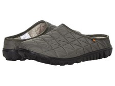 Bogs Snowday II Slippers Womens US 6 Green Ash Fleece Lined Slip-On JOBB1961