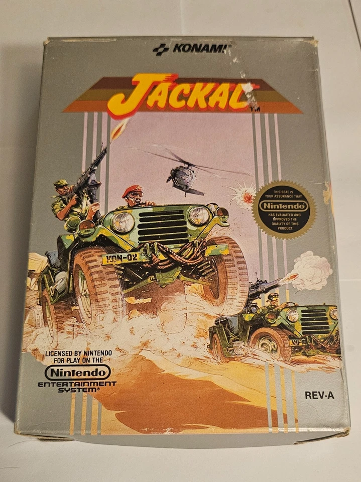Jackal NES (CIB) includes pictured inserts and manual - Image 2 of 4