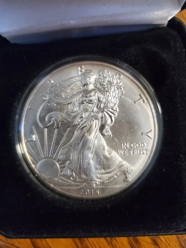 2015 American Silver Eagle BU .999 Fine Silver With Box