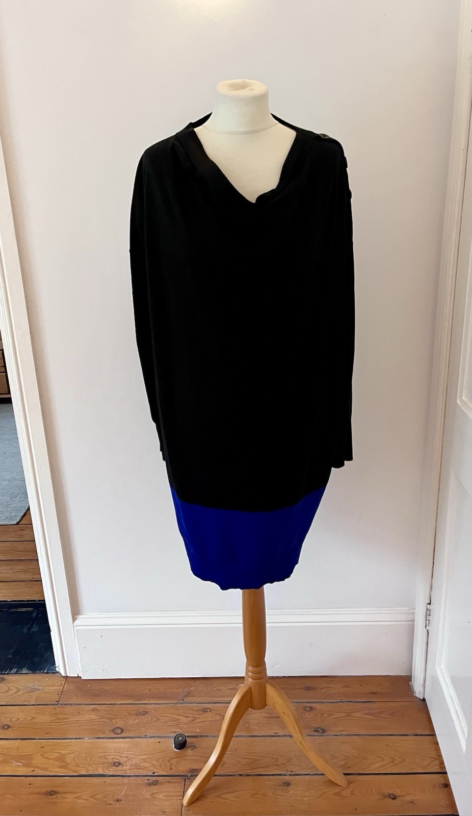 PHASE EIGHT Londyn Colourblock Dress-UK Size 12-VGC-Sold Out Online!