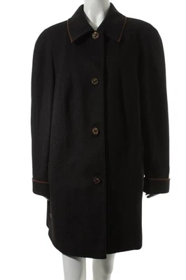 TONALE LODEN Manteau en laine Dames Manteau T EU 42 noir-brun style décontracté - Photo 1/4