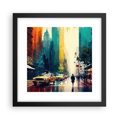 Wandbilder 30x30cm Poster Stück Landschaft Stadt Wandposter Bilder Art Wanddeko