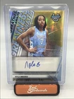 2025-26 Bowman's Best University Nyla Brooks Gold Greatness Auto /50 UNC