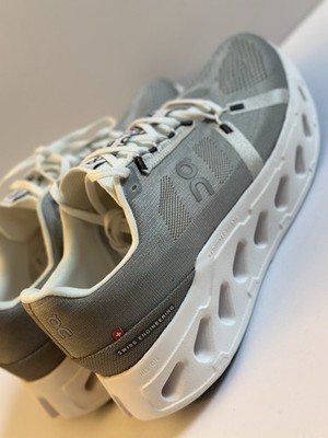 NEW On Cloudeclipse Men's Running Alloy/White Athletic Shoes 3MD30092547 Size 11