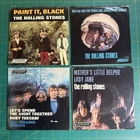 Lot Of 4 The Rolling Stones 45s w/Picture Sleeves. Originals. RARE.
