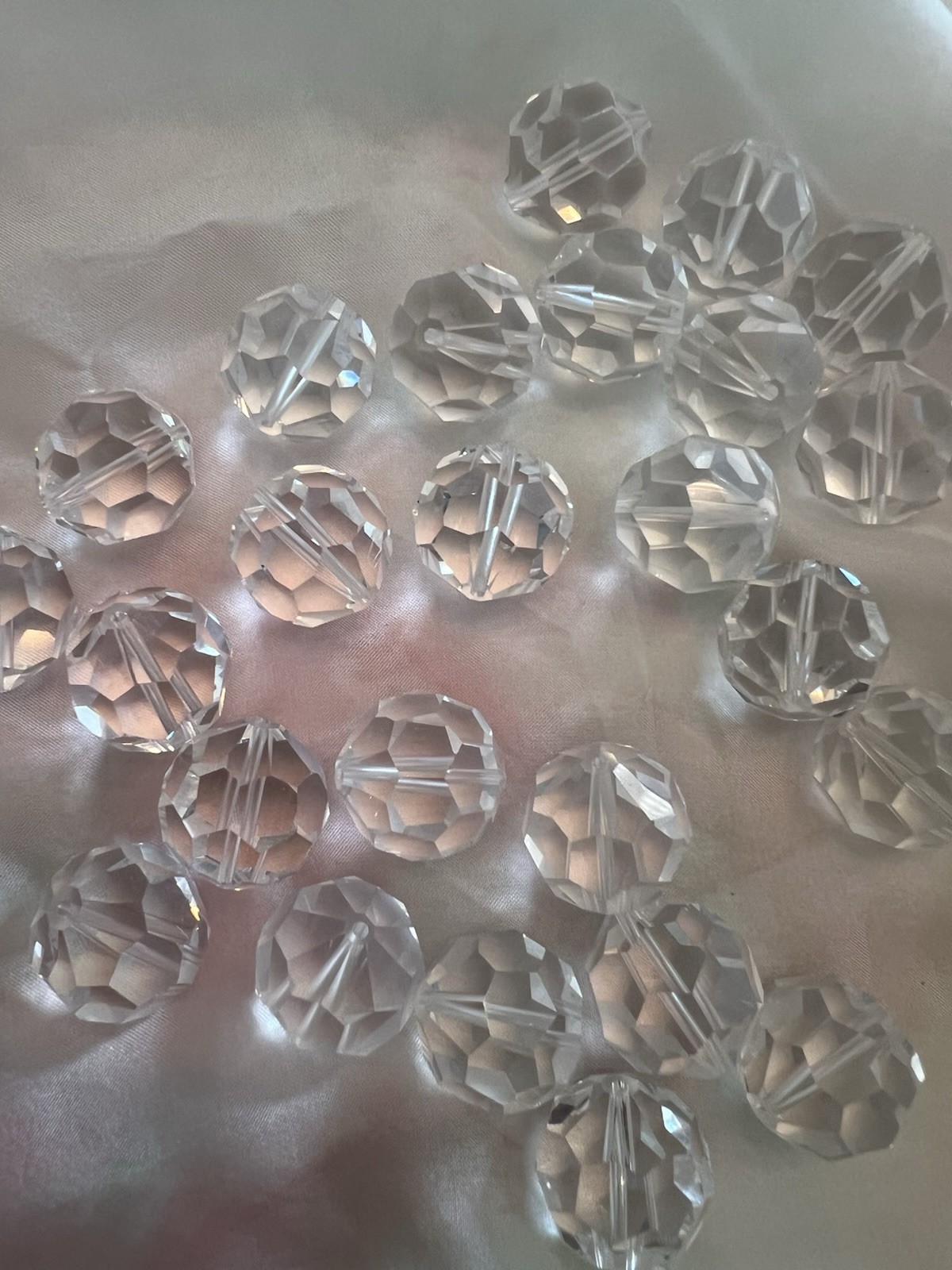 Swarovski Crystal Beads 18mm Size . 10 pcs