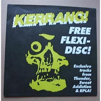 THUNDER FIRED UP - LIVE 7'' FLEXI P/S UK