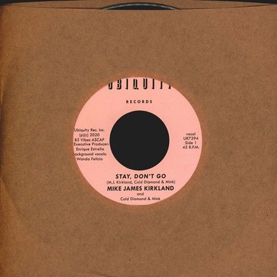 Mike James Kirkland And Cold Diamond & Mink - (Vinyl 7'' - 2020 - US - Original)