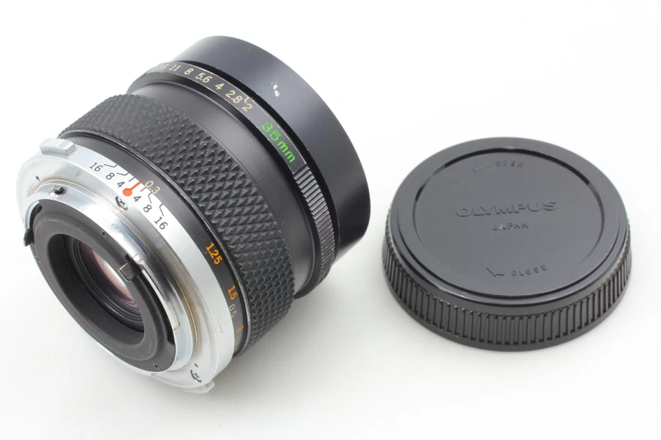 Late "Near Mint" Olympus Zuiko MC Auto-W 35mm f/2 Wide Angle MF Lens From JAPAN - Image 3 of 4