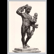 Postal de colección Autun Musée Rolin Mercure estatua escénica coleccionable sin publicar