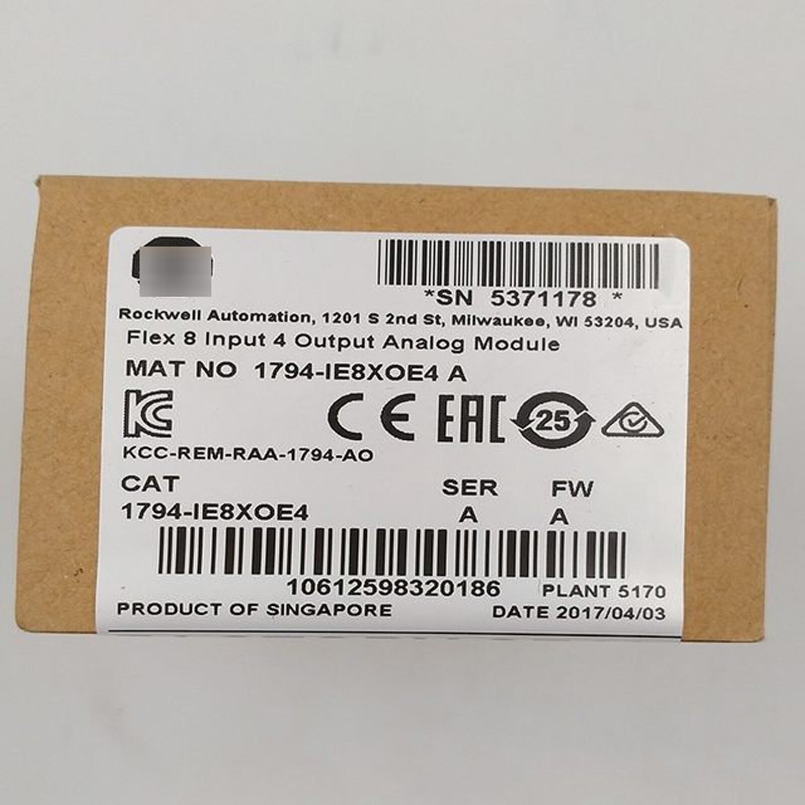 1PC New 1794-IE8XOE4 1794-IE8XOE4 Output Analog Module   #tr