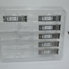 6 X Genuine Dell 0WTRD1 SFP-10G-SR 10gbase-sr transceivers 6 pack