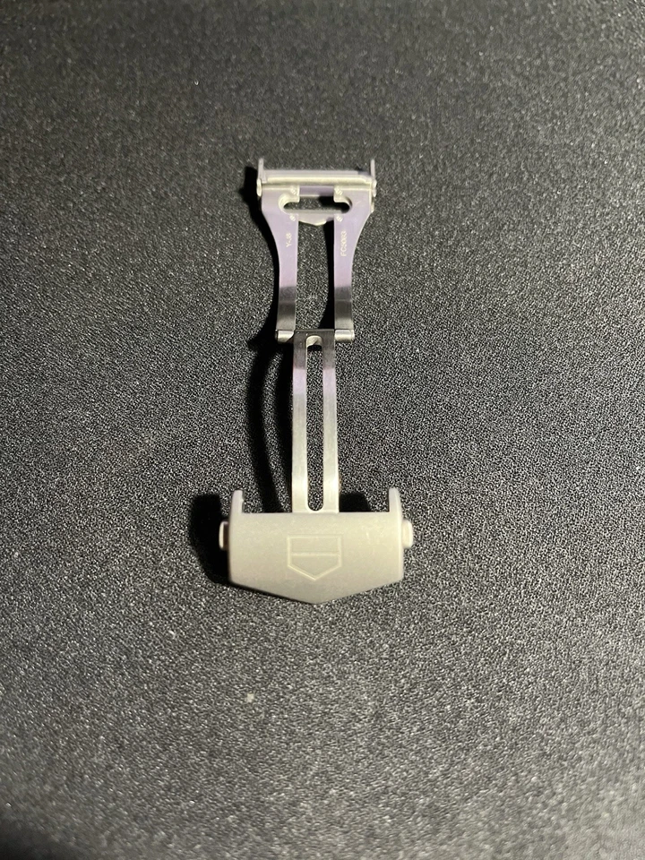 TAG Heuer Titanium Folding Clasp FC5063 Deployment Buckle Carrera Genuine - Image 3 of 4