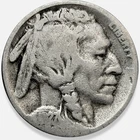 1927-S Buffalo Nickel 5c Good G+ * Original Surfaces * 1927S #3