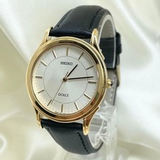 Working SEIKO Dolce Quartz Watch 5E31-7A40