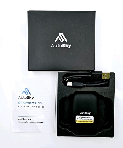 AutoSky Ai Smart Box Streamroad Series Apple CarPlay, Android Auto ...