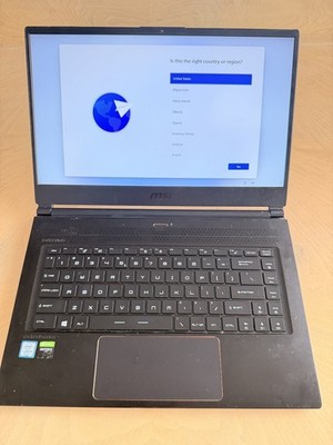 MSI Stealth GS65 i9-9880H  32GB RAM 2TB SSD RTX 2080 Max-Q Gaming Laptop