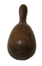 Antique Wood Wooden Sock Darning Egg Primitive Sewing Collectible