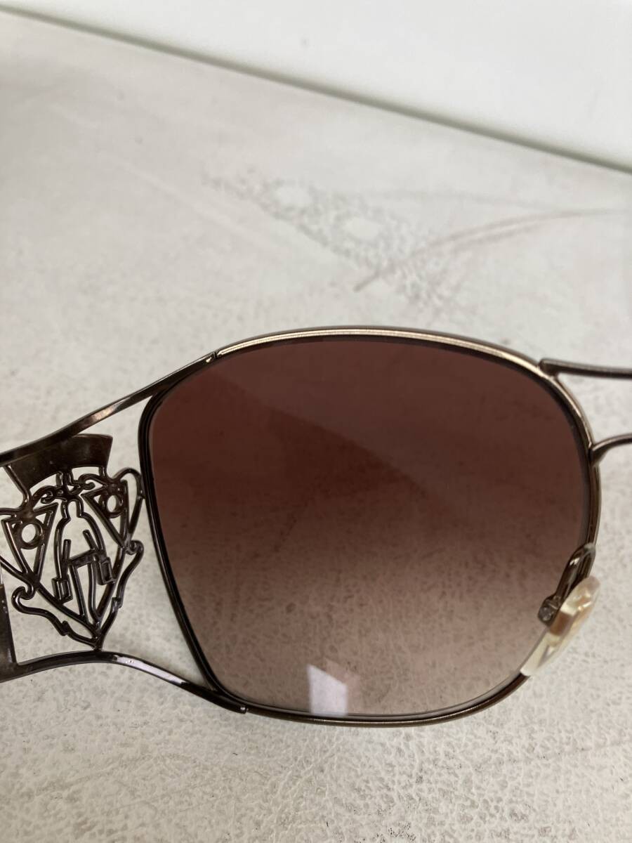 GUCCI GG 2627 S VZVC 60 15 105 Gold Crest Emblem Knight Double Bridge Sunglass thumbnail 5