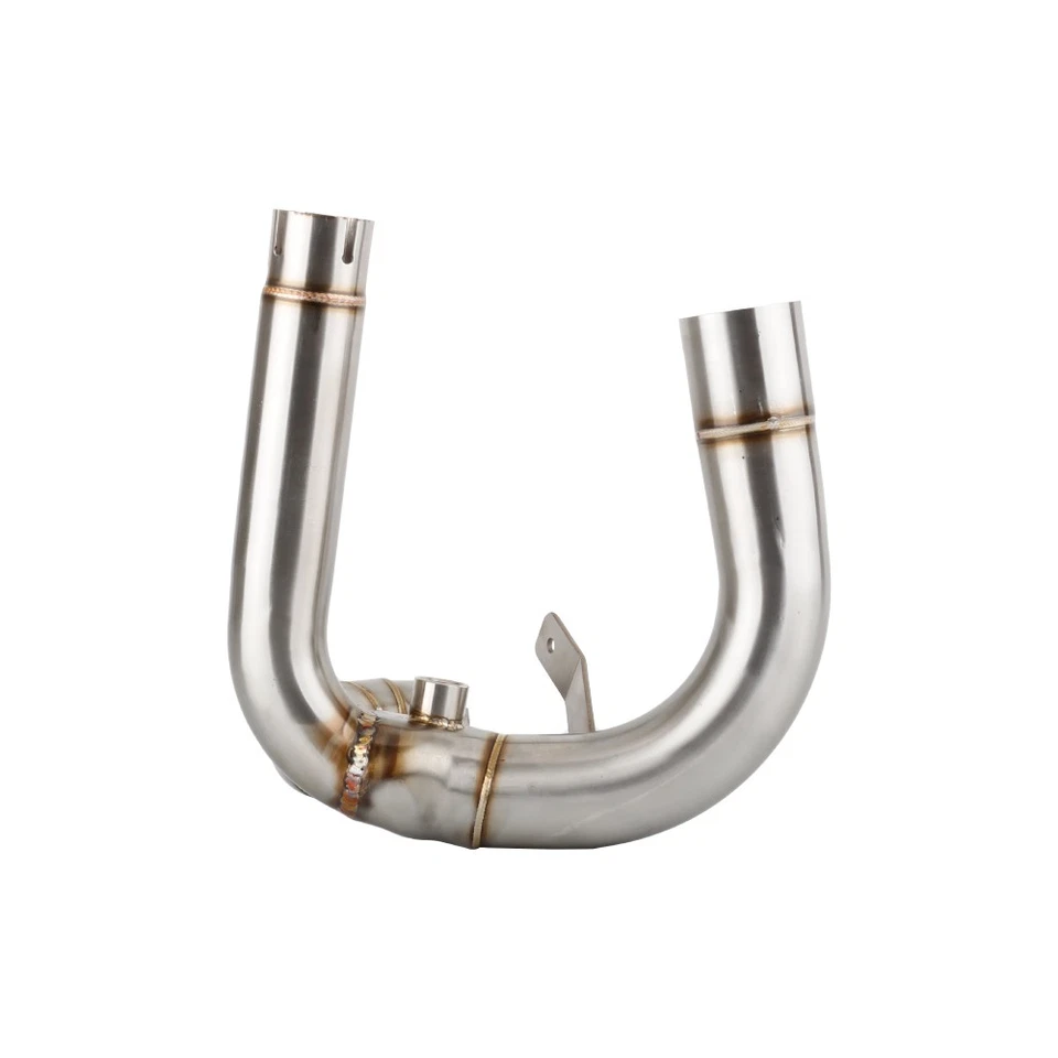 For Ducati Hypermotard 1100 EVO 10-12 Motorcycle Exhaust Slip-On Mid Link Pipe — 第 3/4 张图片