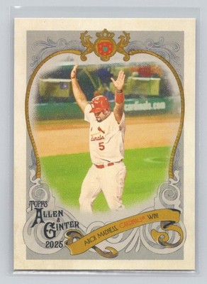 Albert Pujols 2025 Topps Allen & Ginter Baseball Sweet Victory #SV