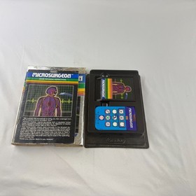 Microsurgeon Intellivision NO Manual w/ Overlays &ndash; Tested
