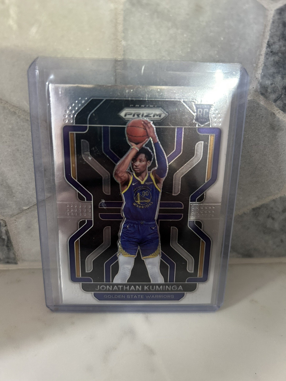 2021-22 Panini Prizm - Jonathan Kuminga #307 Silver Prizm (RC)