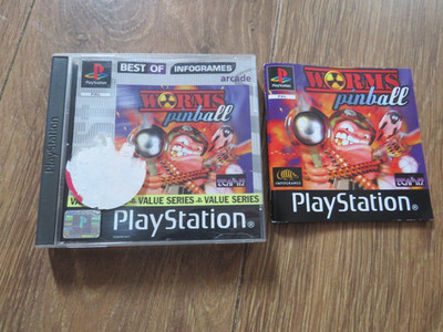 Worms Pinball ps1 playstation 1