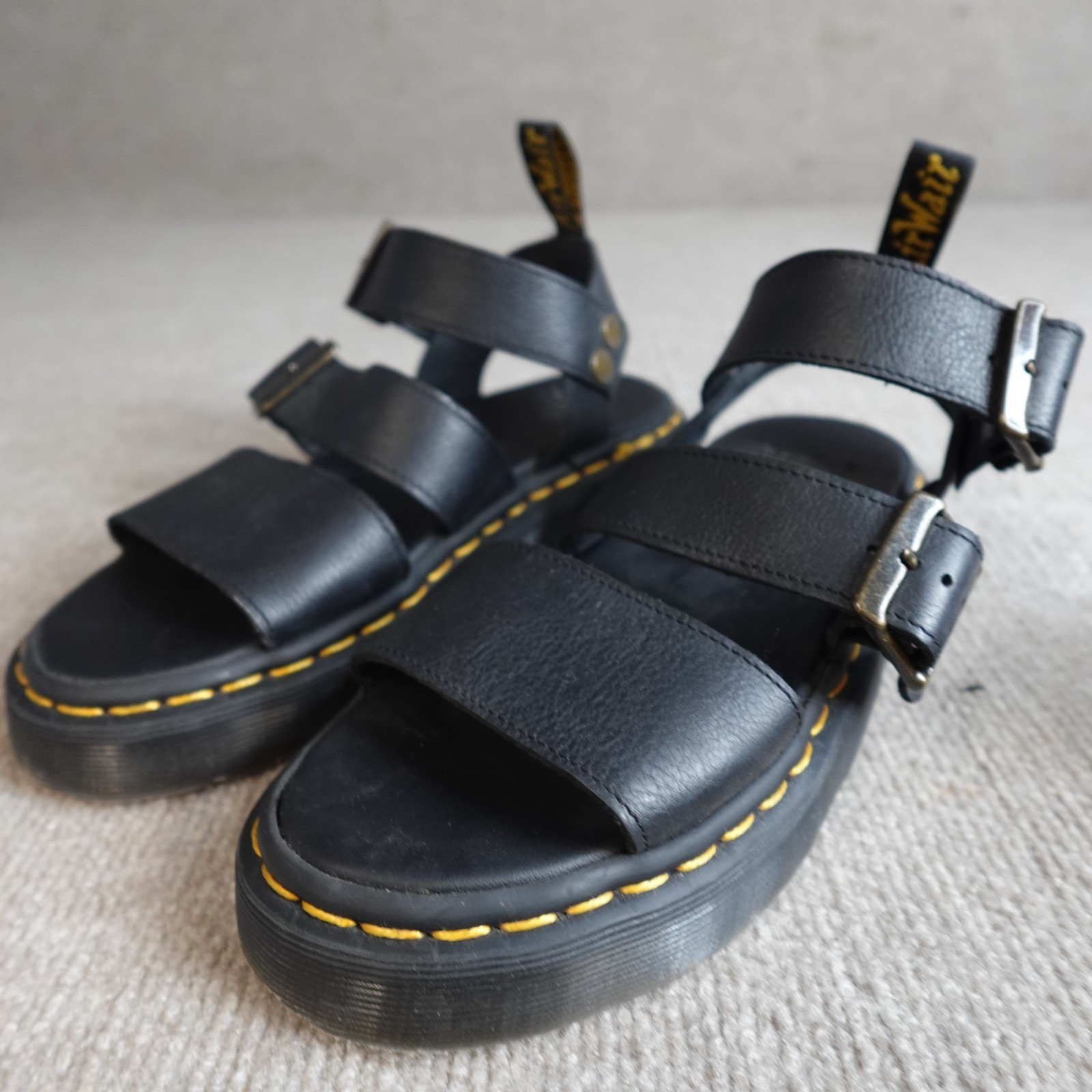 Dr. Martens Womens Sandals 7M Gryphon Quad