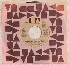 Bill Conti GONNA FLY NOW (Rocky Theme)/REFLECTIONS stereo 45 rpm 7" UA-XW940-Y