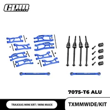 GPM 7075 Alloy Widemaxx Suspension KIT For TRAXXAS Mini Maxx / Mini XRT
