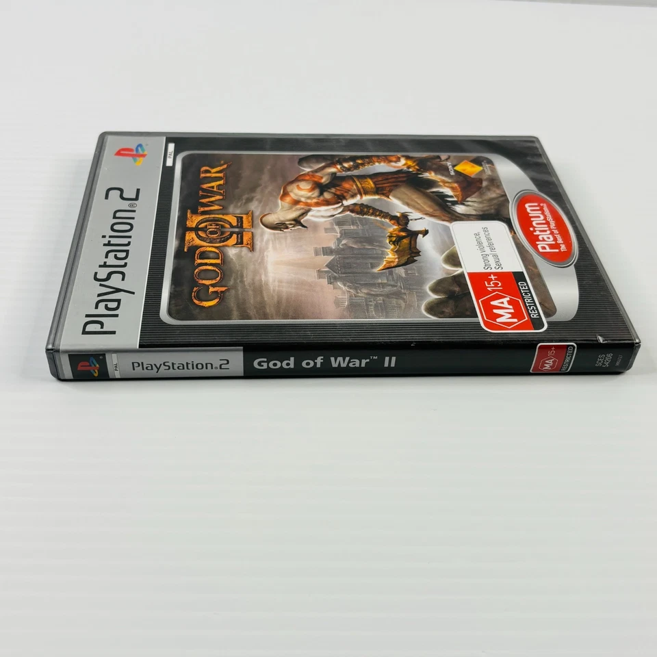 God Of War II 2 PS2 PlayStation 2 PAL Complete With Manual Tracked Post Platinum - Image 4 of 4