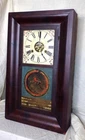 Union Mfg. Co. Ogee OG Case Clock, 30 Hour T&S, Original Glasses, Working