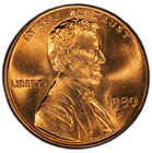1980-D Lincoln Memorial Cent — photo from another recent sale