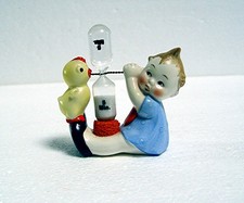 Alte Eieruhr Sanduhr💐Kind mit Küken💐Goebel  Hummel 💐RAR