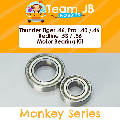 Thunder Tiger .46, Pro  .40 /.46, Redline .53 / .56 -Engine / Motor Bearings Kit
